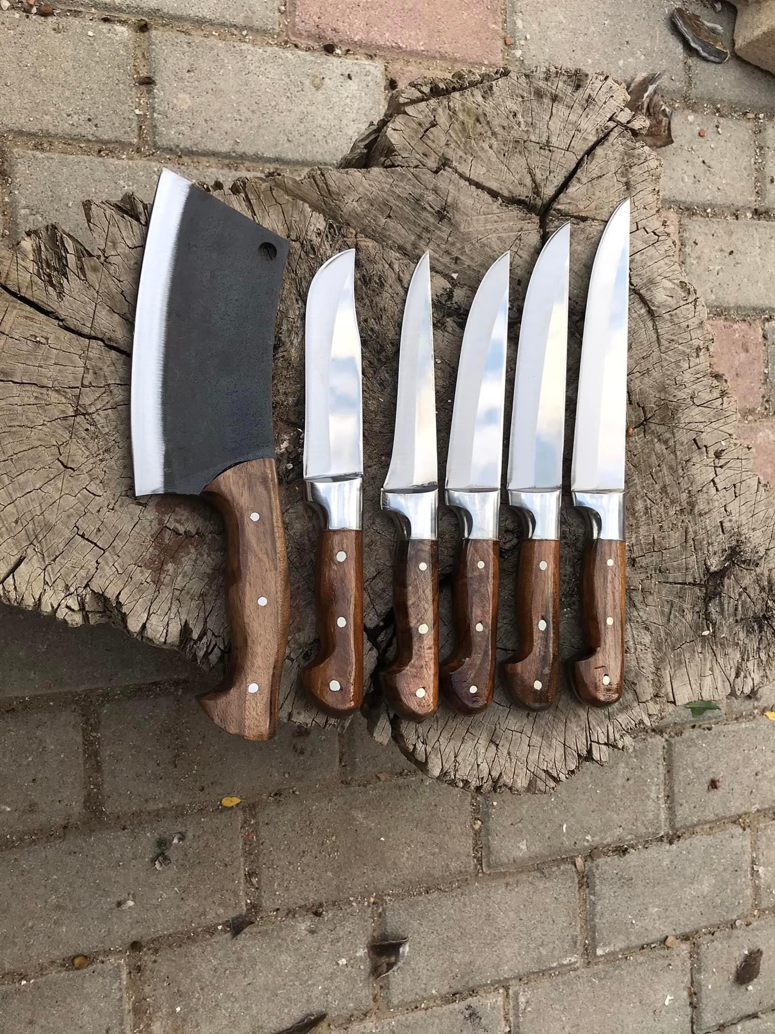 Handmade Qurban And Butcher Knife Set vendor-unknown
