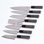Chef's Knife Set Black vendor-unknown