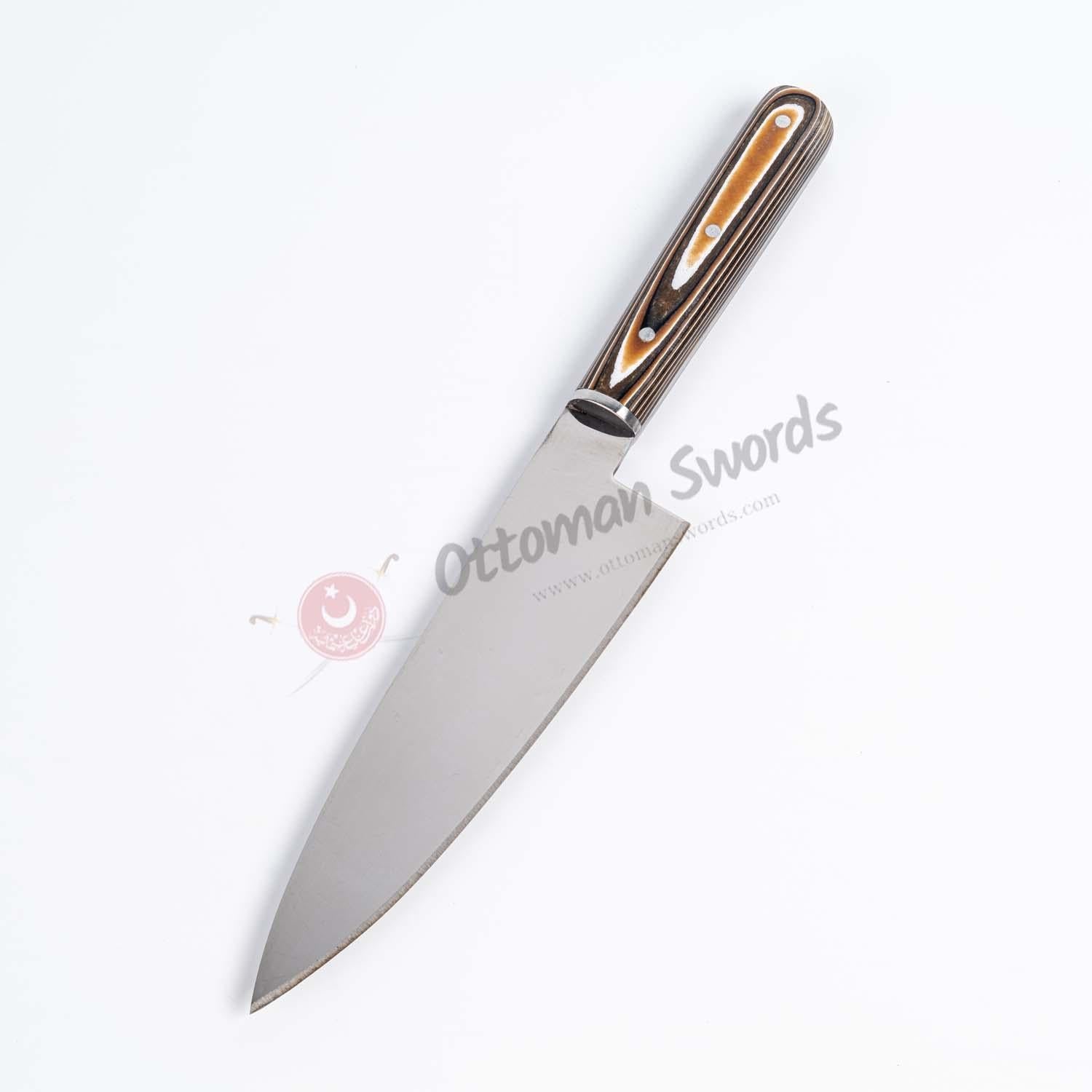 Fireproof Compact Werzalit Handle Chef Knife No:1 vendor-unknown
