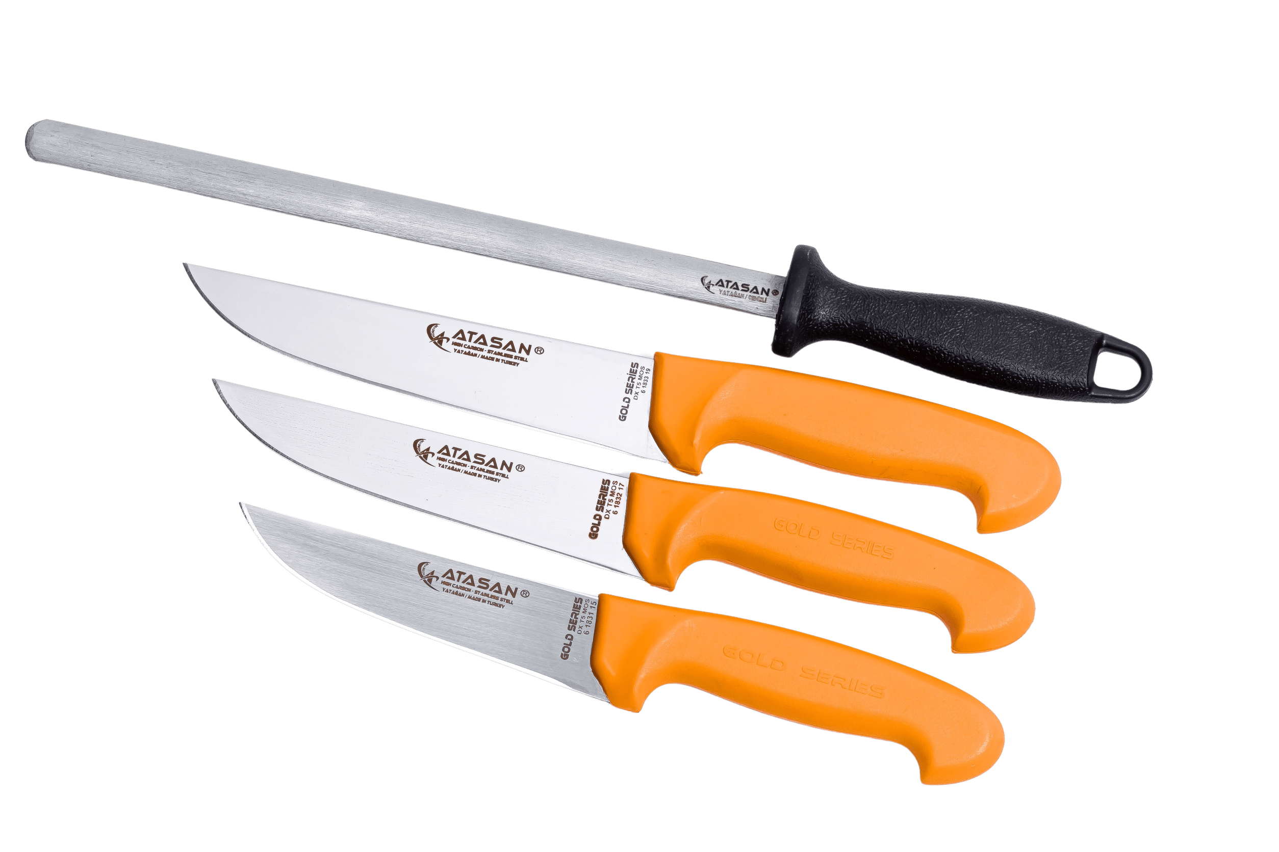 Gold Series Butcher/Kitchen Knives Set of 4 No: 1 vendor-unknown