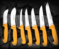 Gold Series Butcher/Kitchen Knives Set of 7 vendor-unknown