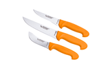 Gold Series Butcher/Kitchen Knives Set of 3 No: 1 vendor-unknown