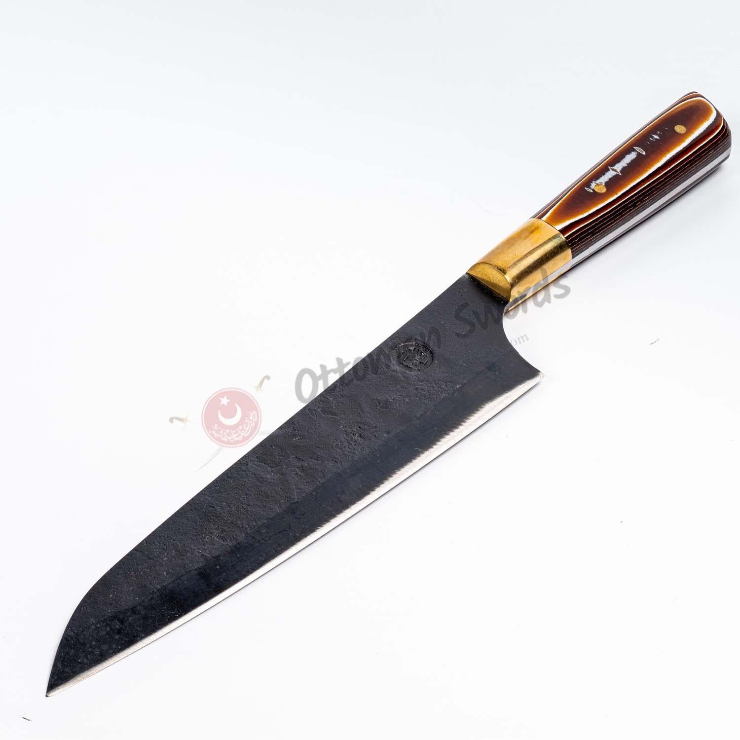 Hand Forged Chef Knife - turkishswords