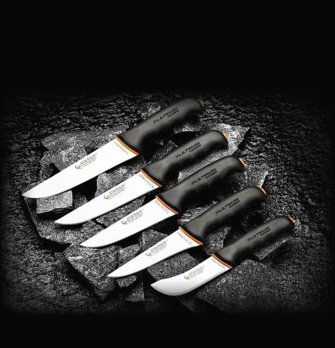 Platinum Series Butcher/Kitchen Knives Set of 5 vendor-unknown