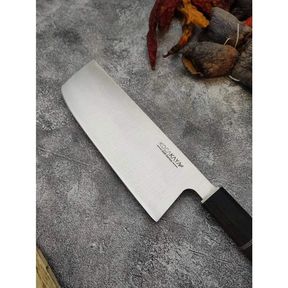 Soft Series Nakiri Knife W105 Turkish Knife
