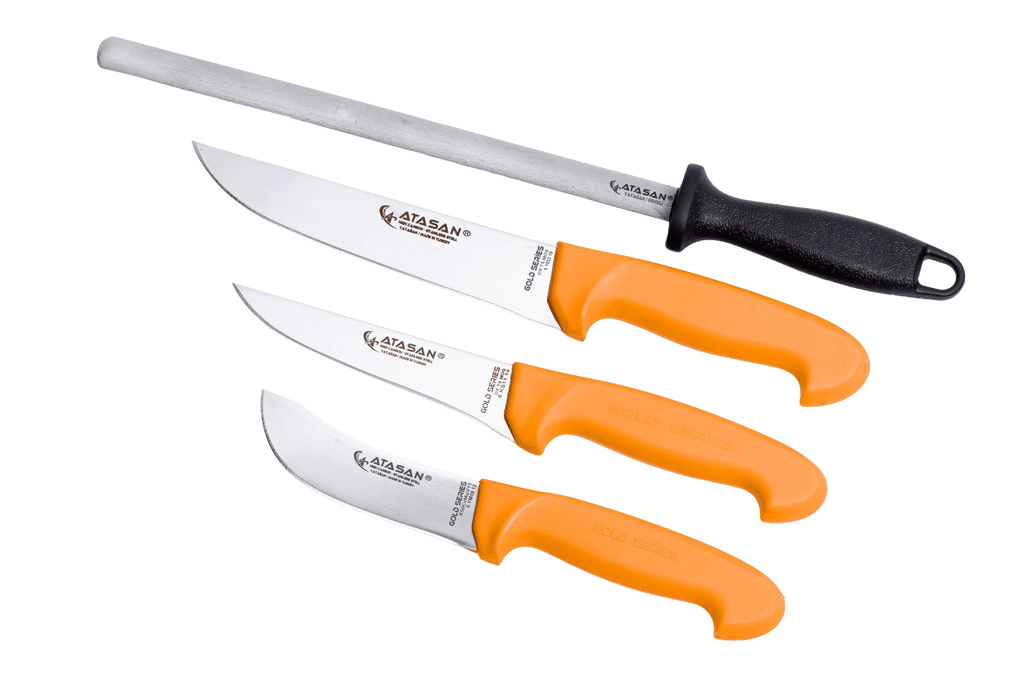 Gold Series Butcher/Kitchen Knives Set of 4 No: 2 vendor-unknown