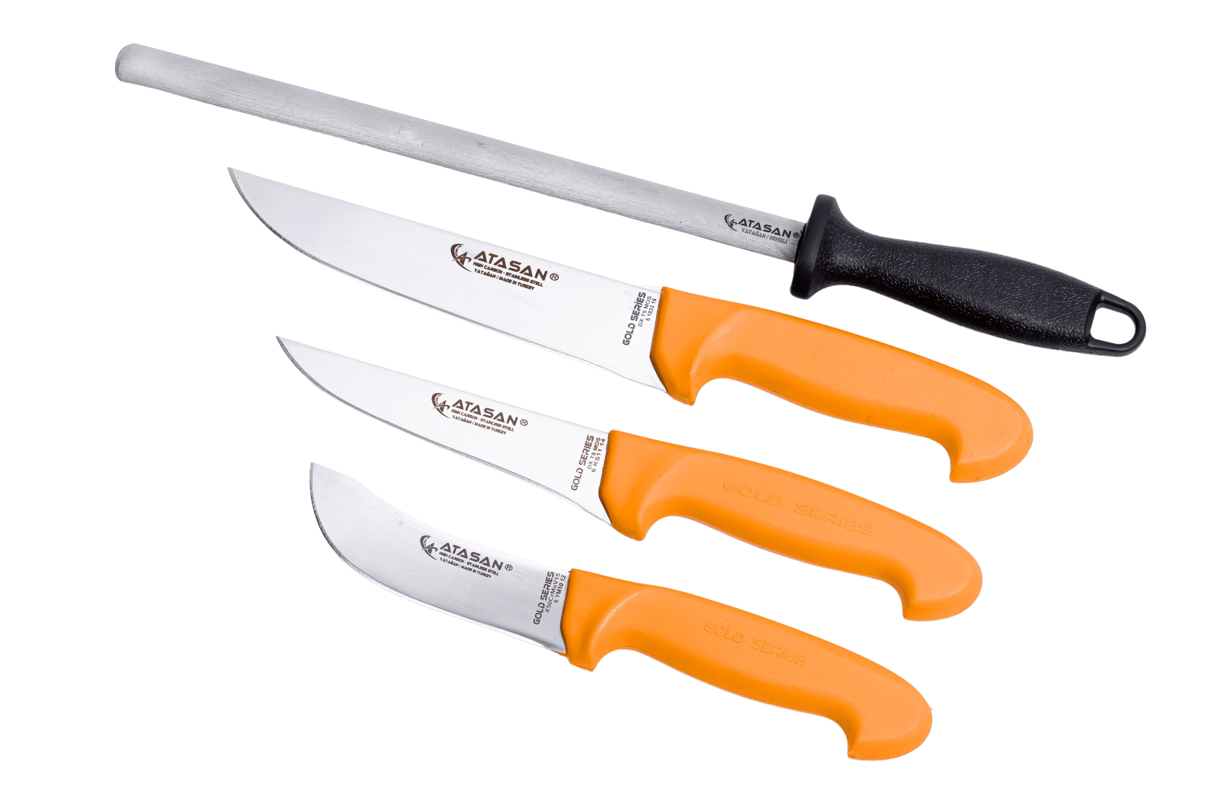 Gold Series Butcher/Kitchen Knives Set of 4 No: 2 vendor-unknown