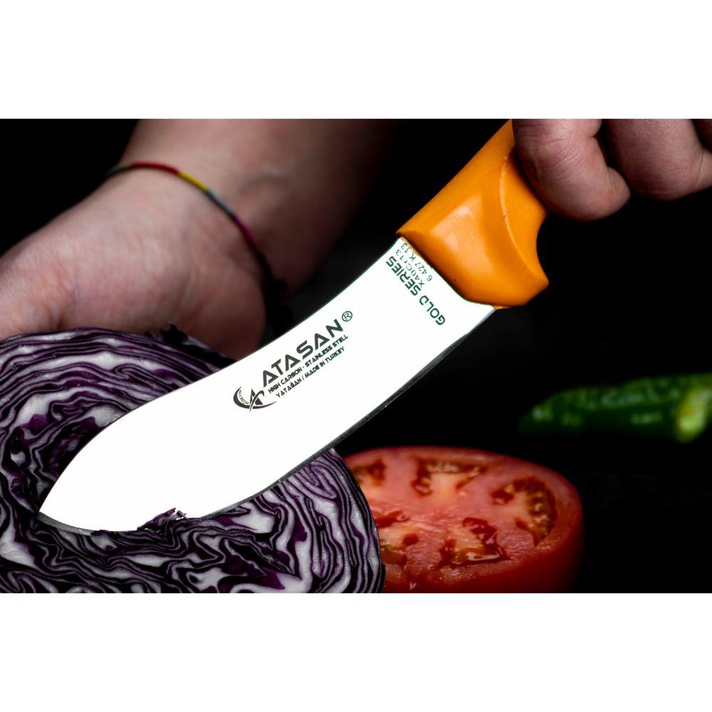 Gold Series Butcher/Kitchen Knives Set of 7 vendor-unknown